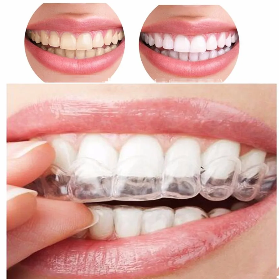 EVA Thermoforming Dental Oral Hygiene Teeth Whitening invisalign Bleaching Tooth Whitener Mouth Guard Care anti snorring tray