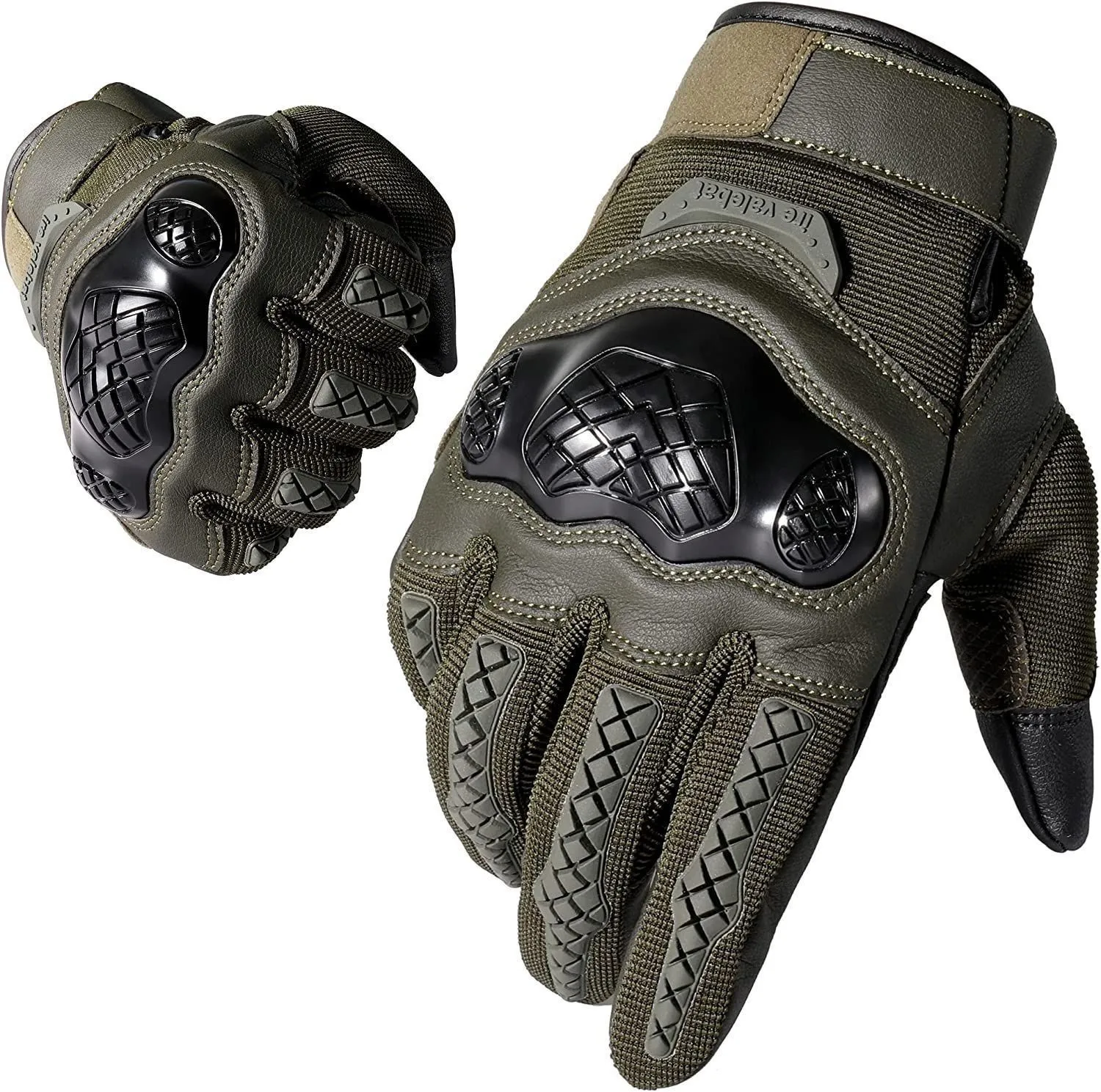 Manufacturer Heavy Duty Xinji Hebei Us Female Full Leather Combat Fingerless Glove Winter Tactical Gloves Half Finger for Men