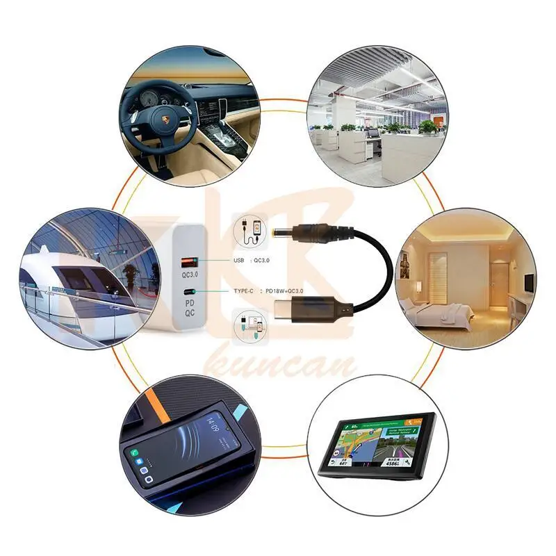  Type C boost DC 20v 2 5*5 5 мм штекер-разъем Usb 3 1 штекер зарядный кабель для