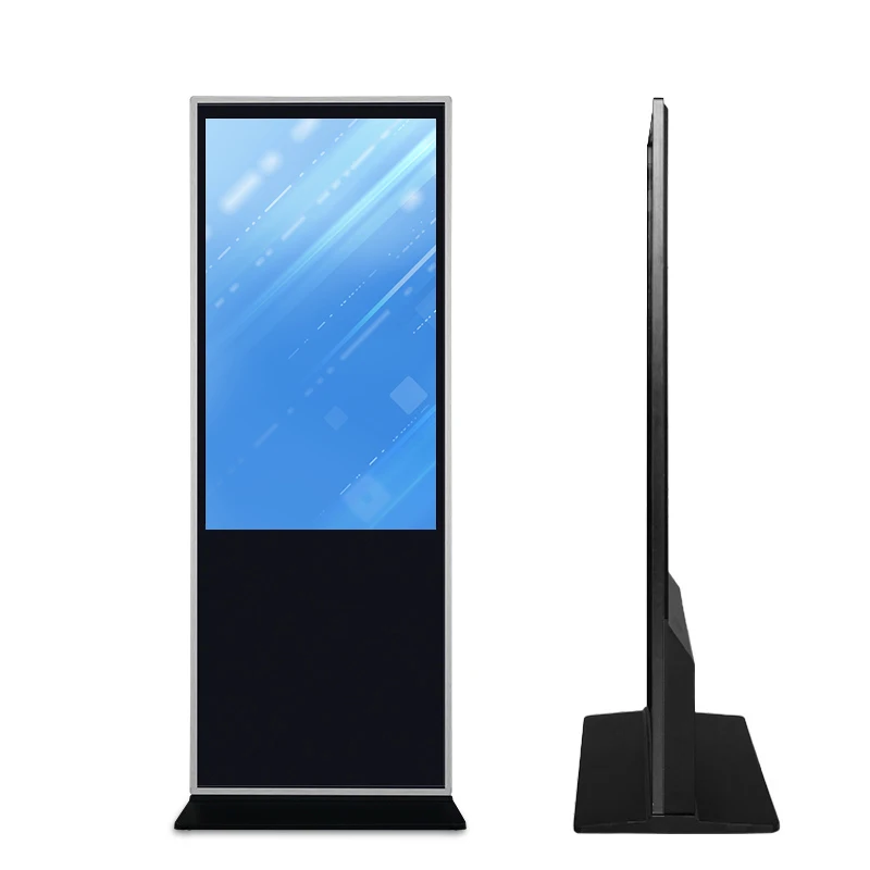 65 Inch Touch Screen Vertical LCD Panel Stand Advertising Display LED Advertising Machine Full HD Big Advertising Screen