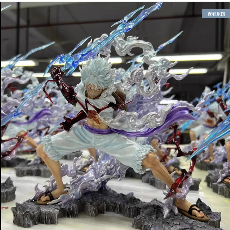 Wholesale High Quality OEM Pvc Plastic toys Model Figure Luffy gear 5 sun god Nika Gear 5 Figure Luffy Joy boy figure