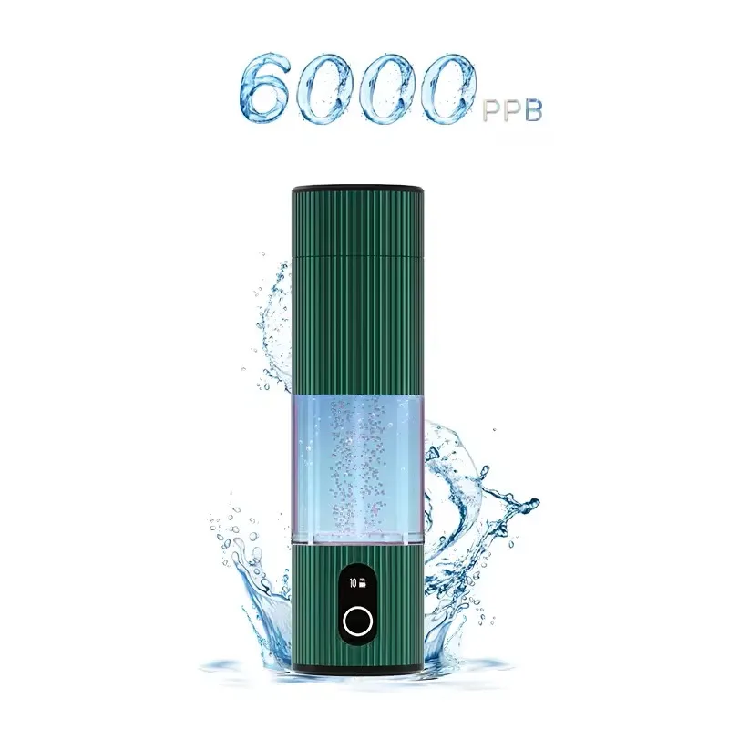 Moneng New Hydrogen Water Bottle 2024 SPE PEM Technology Hydrogen Water Maker Portable Hydrogen Water Bottle 6000 ppb
