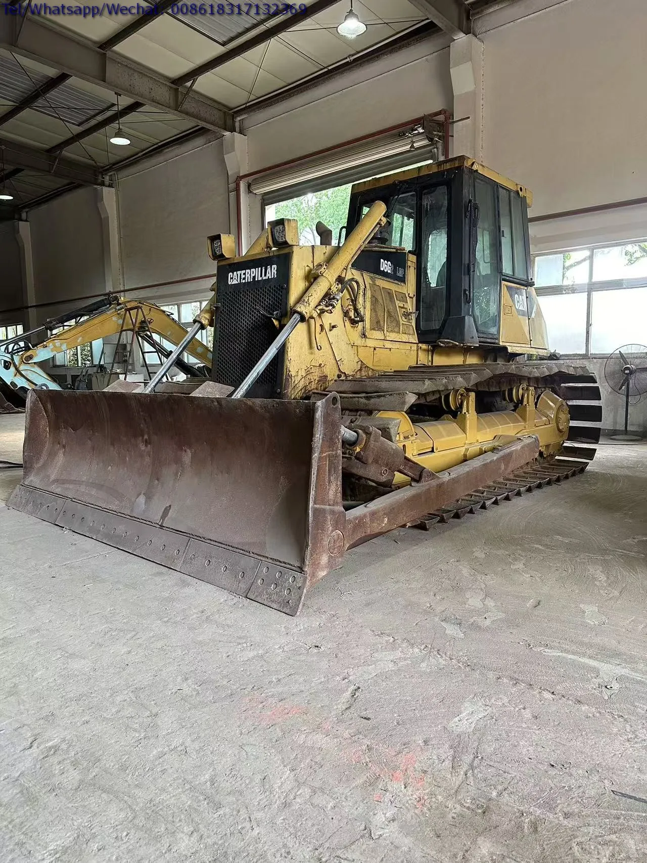 Оригинальный гусеничный бульдозер Cat D5M D6G D6G2 с потрошителем