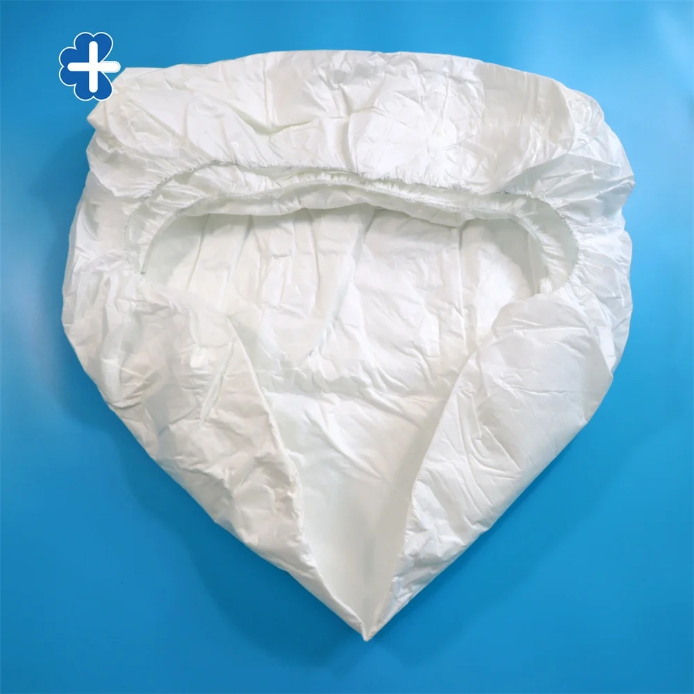 110*230Cm China Sterilized Nonwoven Materials  Disposable Bed Cover Sheet With High Absorbency And  Elastic Band