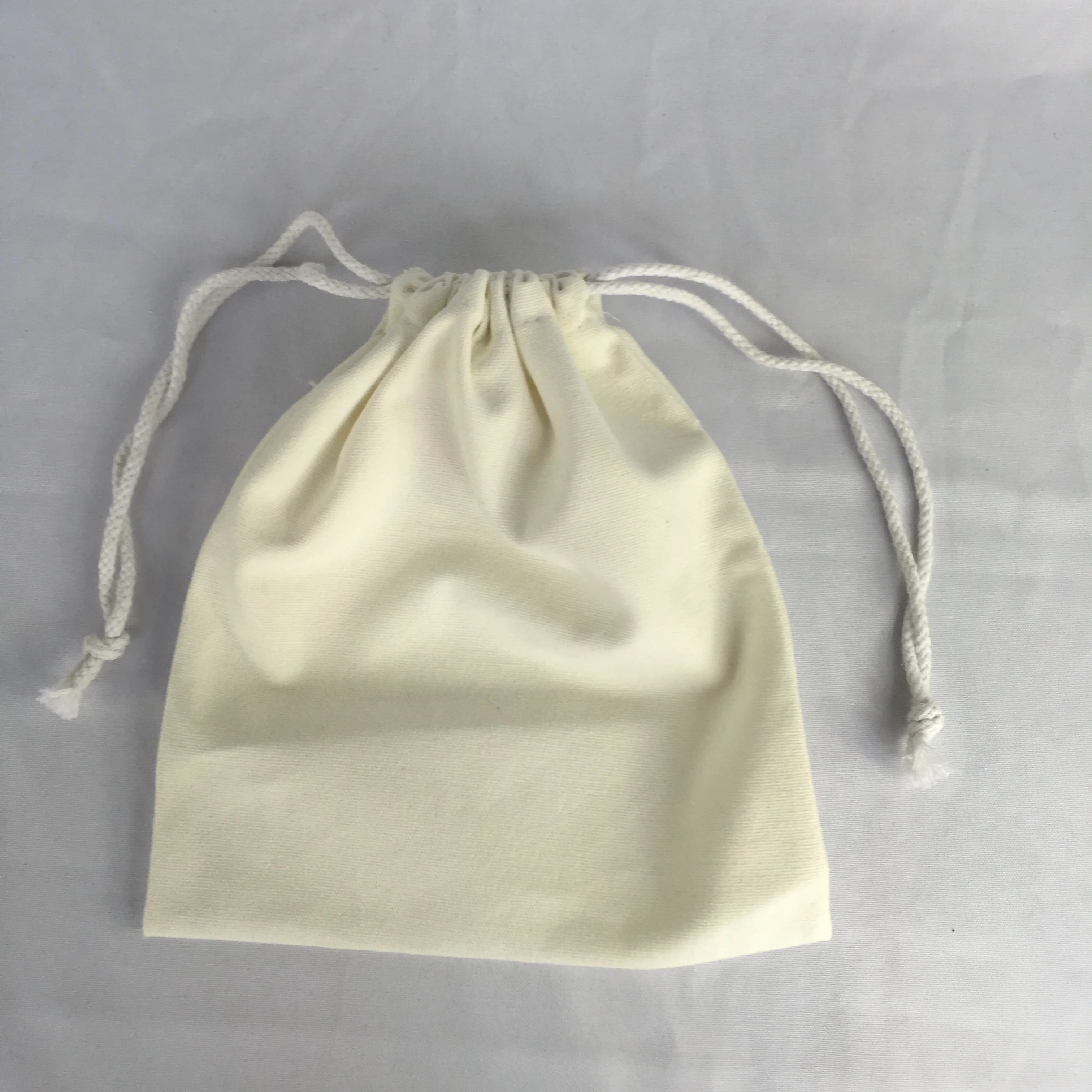 Top Best Most Selling Product In Alibaba 2025 Recycled Maker Ultralight Cotton Gift Packaging Jewelry Drawstring Bag