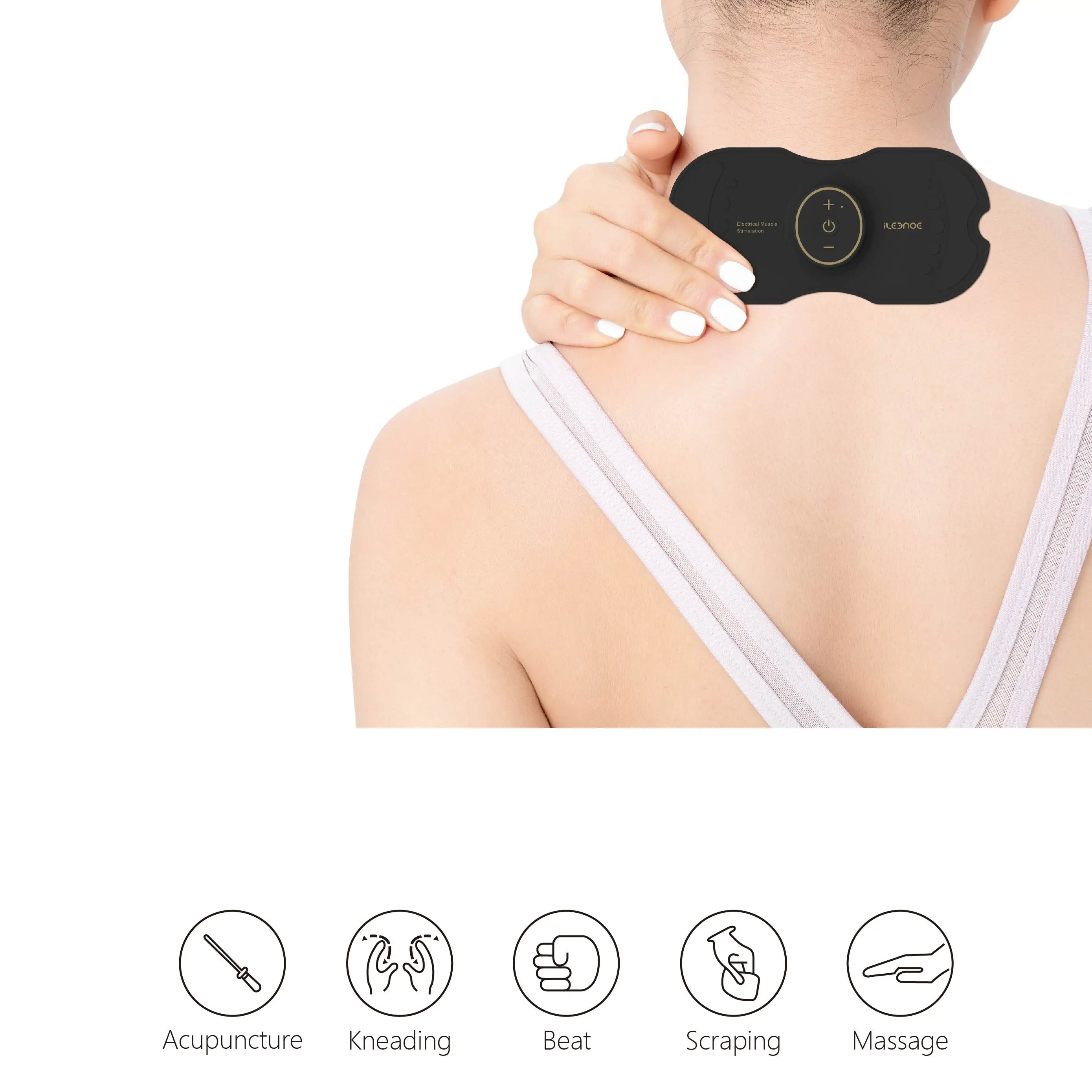 Electrical Ems Muscle Stimulator Tens EMS Machine Trainer For Men Women Bodybuilders Muscle Massage Gua Sha Acupuncture