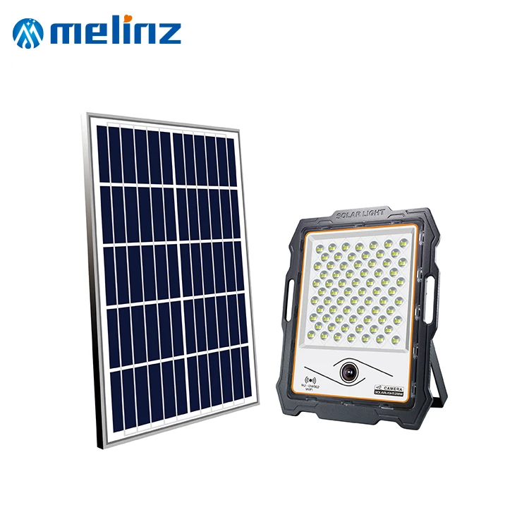 Hot Selling Outdoor Portable LED Floodlight IP67 Waterproof Aluminum Housing 200W Solar Flood Light