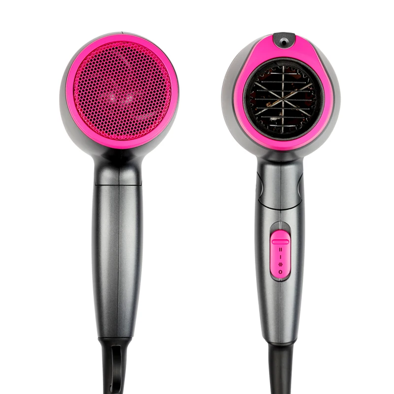 Professional Best Mini Light Weight Hot Rev Air Diffuser Shark Solar Powered Negative Ion Foldable One Step Hair Dryer