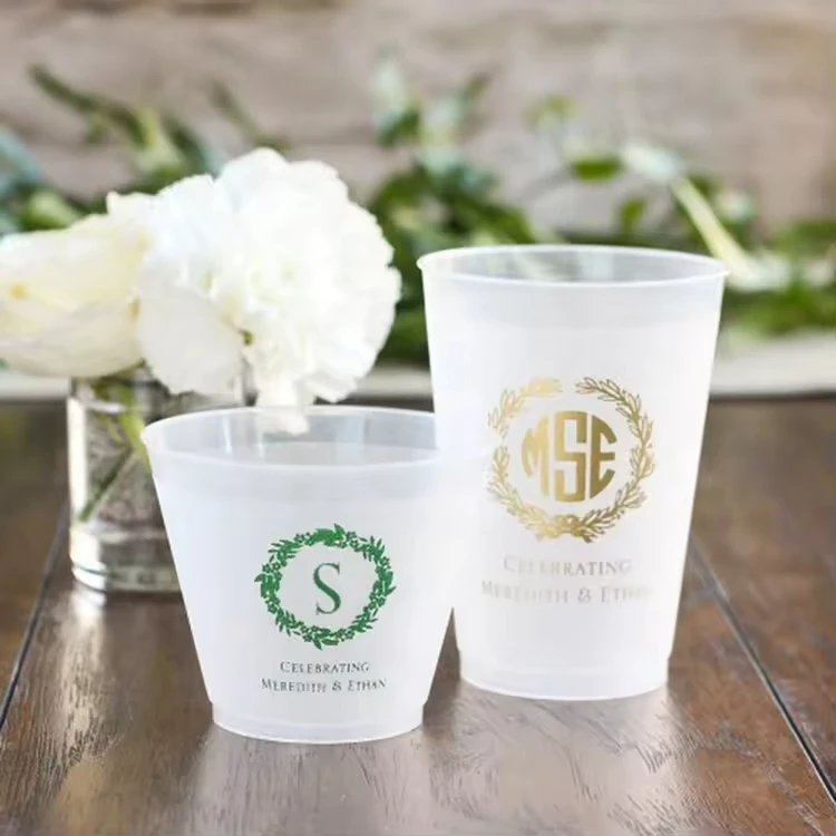 Reusable High Quality PP Plastic Stadium Cup Various Size Reuse Unbreakable Plastic Printed Stadium Drinking Cup