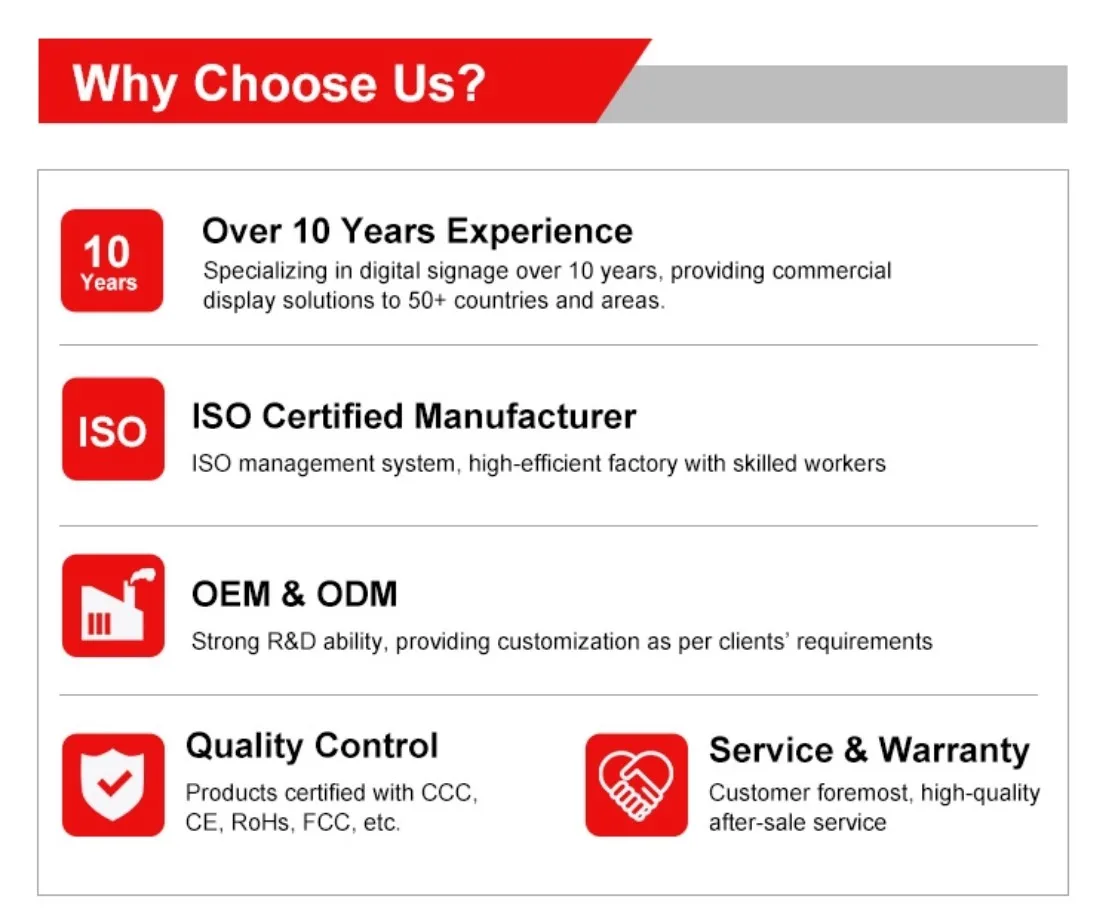 WHY CHOOSE US