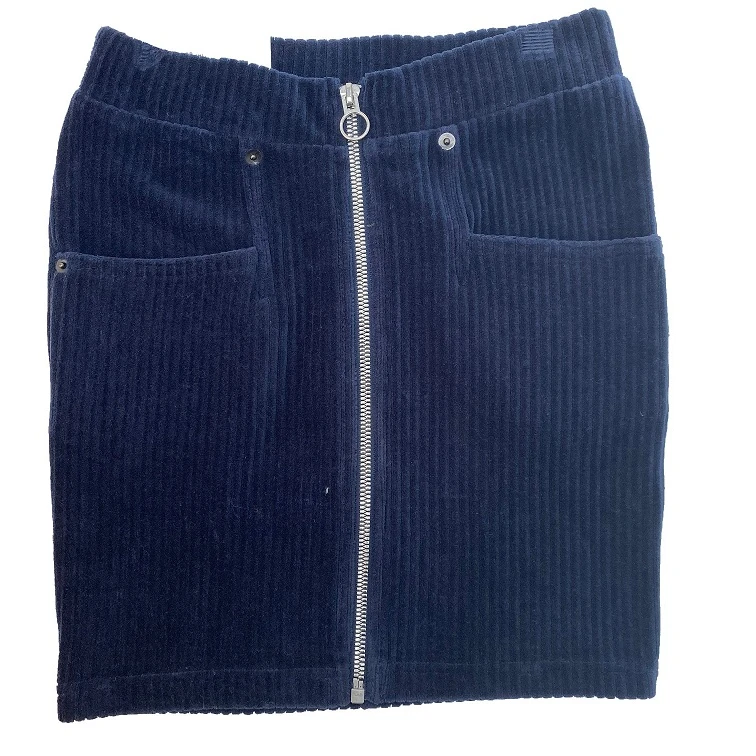 2021 new arrvial straight breathable corduroy kid wears girls mini skirts