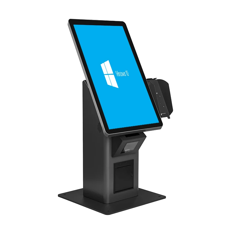 Multifunction 21.5 Inch Digital Information Display All In One Touch Screen Kiosk