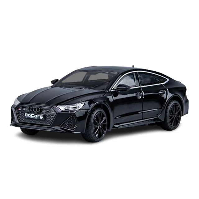 Лидер продаж, игрушечные литые игрушки 1/24 Audi Rs7, откидные машины, модель автомобиля, игрушки для детей, подарок