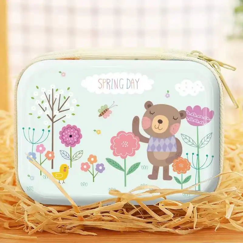 Новый мультяшный персонализируемый креативный подарок на день ребенка Аниме подарок для раннего детства Портативный кошелек для монет коробка для хранения