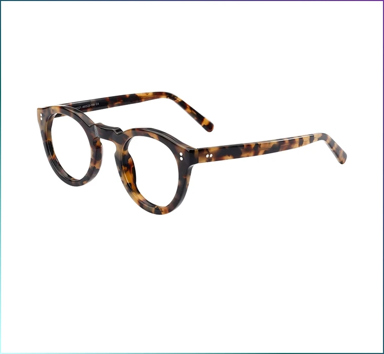 NEW Acetate Thick Frame No Lenses Fashion Decorate Eyeglasses Blue Light Blocking Glasses