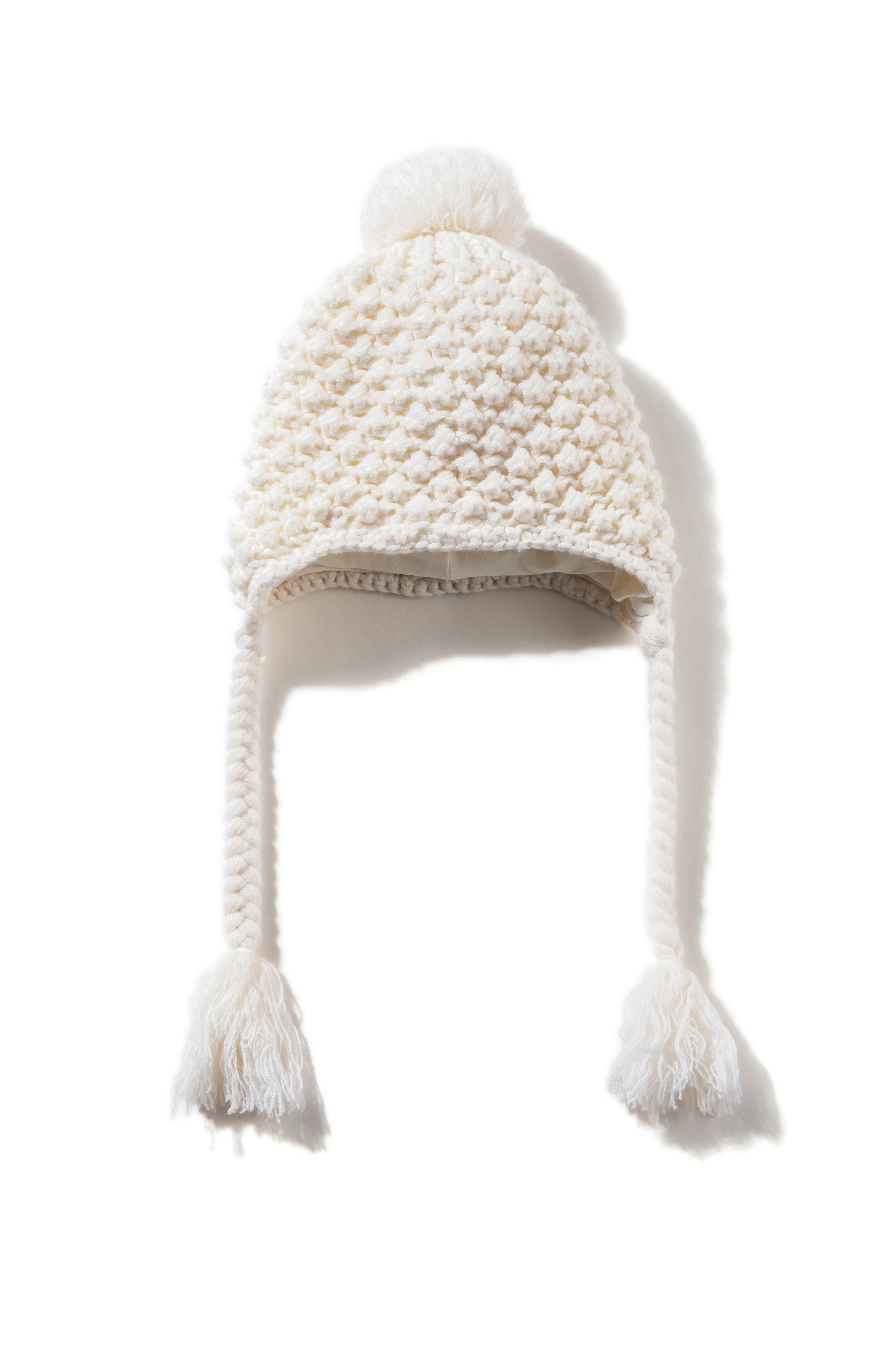 Baby Girls Hat Wool Winter Hats with Cotton Lining Fashion Custom Kids Accessory Knitted Hat Children Female COMMON