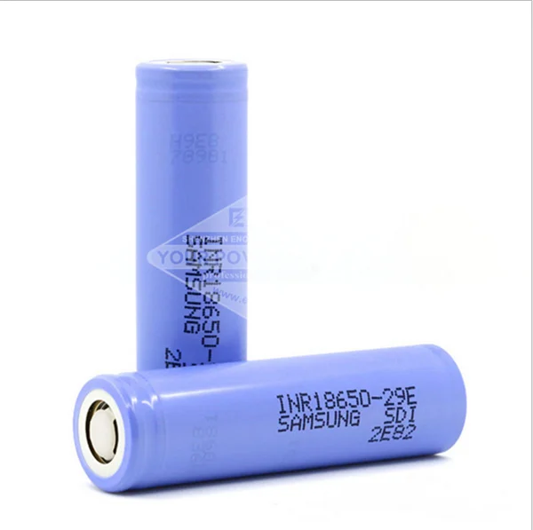 SAM INR18650 29E 3.7V 18650 2900mAh High Capacity 10A discharge li ion 18650 Battery For SAMSUN G 18650 29E