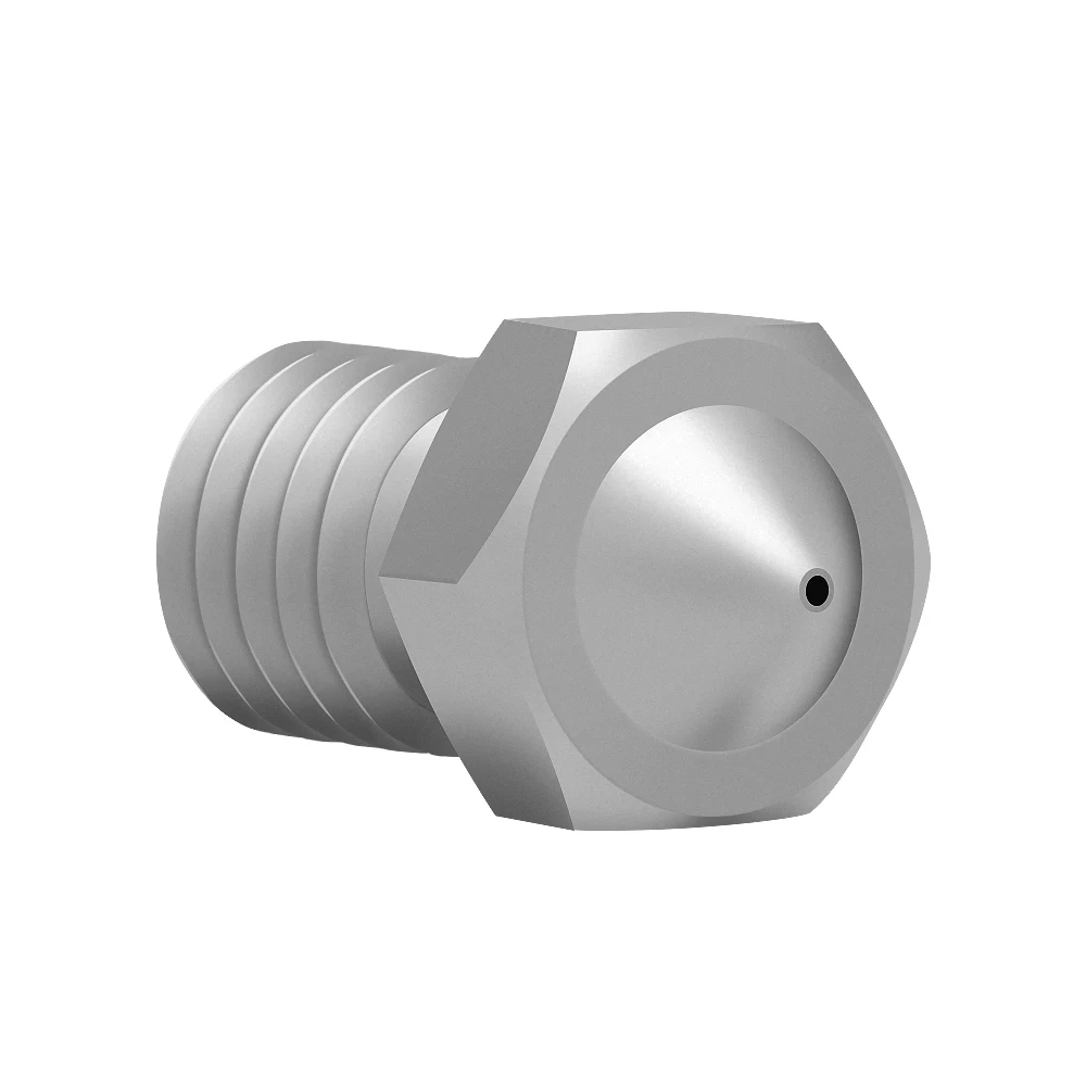 TWOTREES E3DV6 Nozzle Stainless Steel Nozzle M6 Threaded For E3DV6 Print Head Extruder 1.75mm Filament 3D Printer Print Head