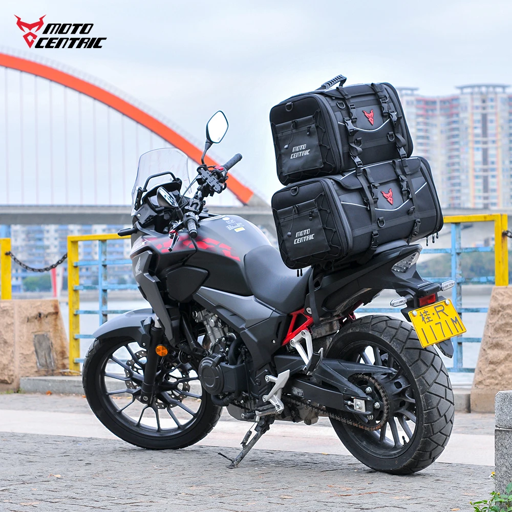 Мотоциклетная туристическая седельная сумка Motocentric, сумка на заднее сиденье мотоцикла, багажа XL