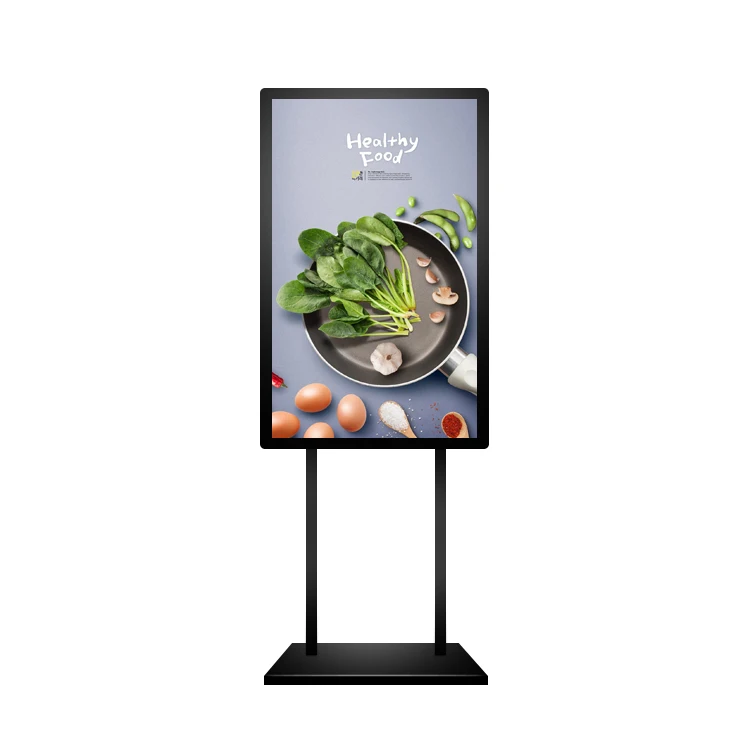 Live stream display 43inch lcd smart digital totem digital signage wifi lcd advertising ad player