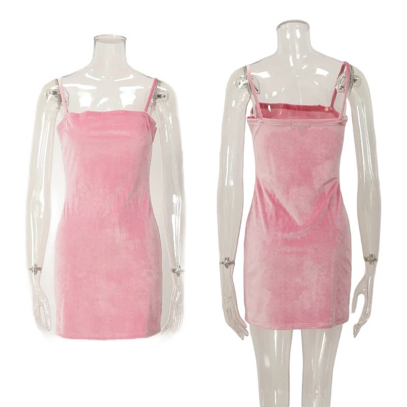 Backless dresses sexy women dresses summer ladies bodycon sexy summer trending pink tie up elegant dress