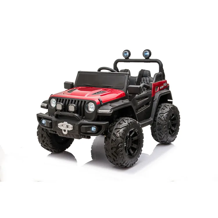  2021 лицензированный Wrangler Rubicon Новый Двухместный 12 В ездить на джипе автомобиль электрические игрушки автомобили автомобиле для