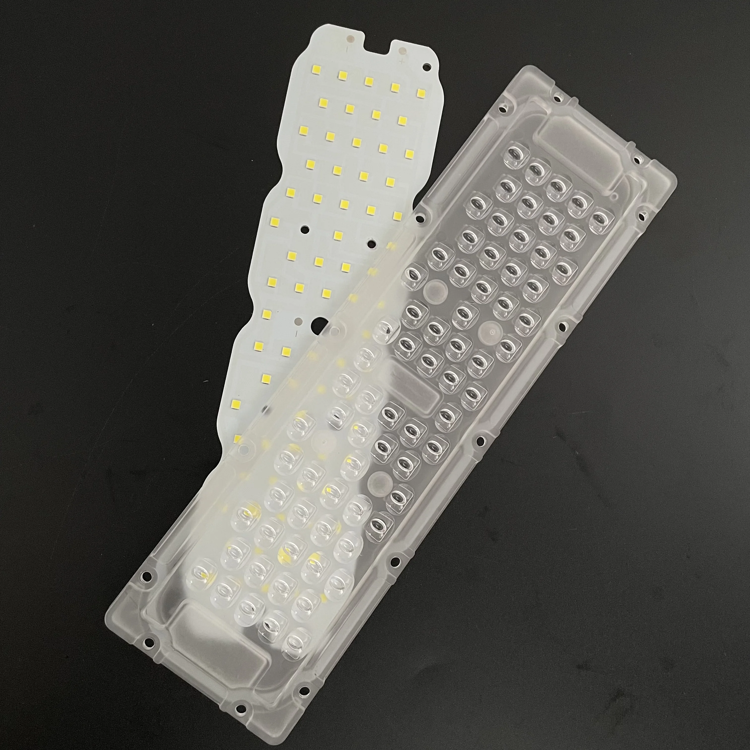 50W 72 LED Street Light Module with 120 Degree PC Cover Mean Well XLG-75-H-A Led Modules