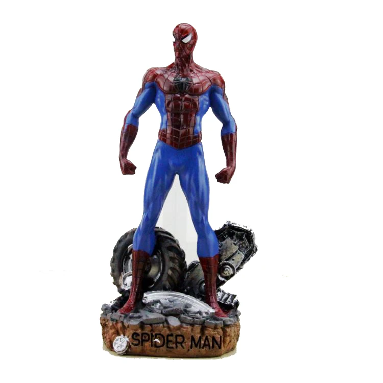 
Customized Resin Spider-Man Figurine Statue Resin Craft for Home Decor 