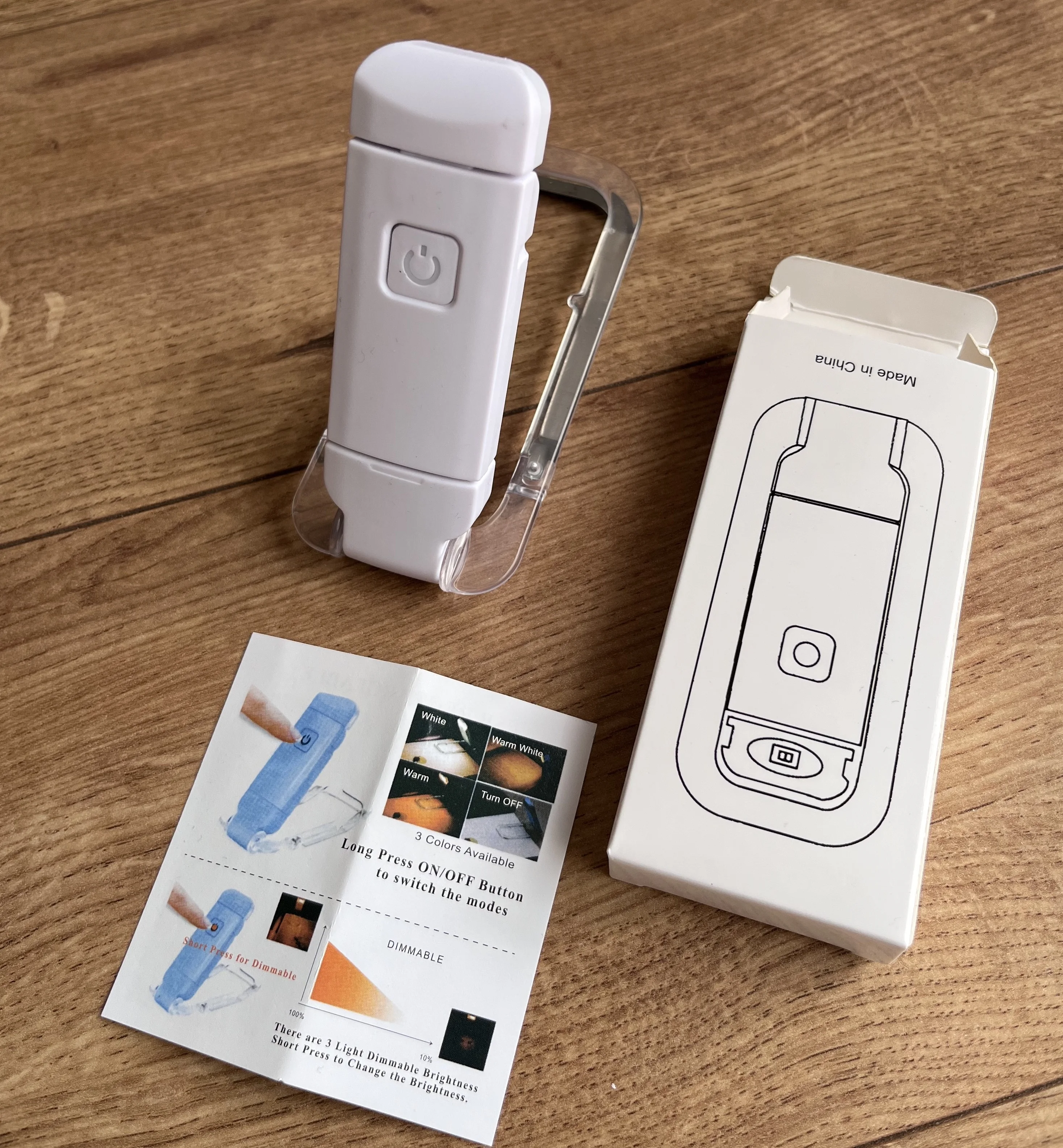 USB Rechargeable Clip on Book Lights Reading Lights for kids Flexible Book Reading Lights