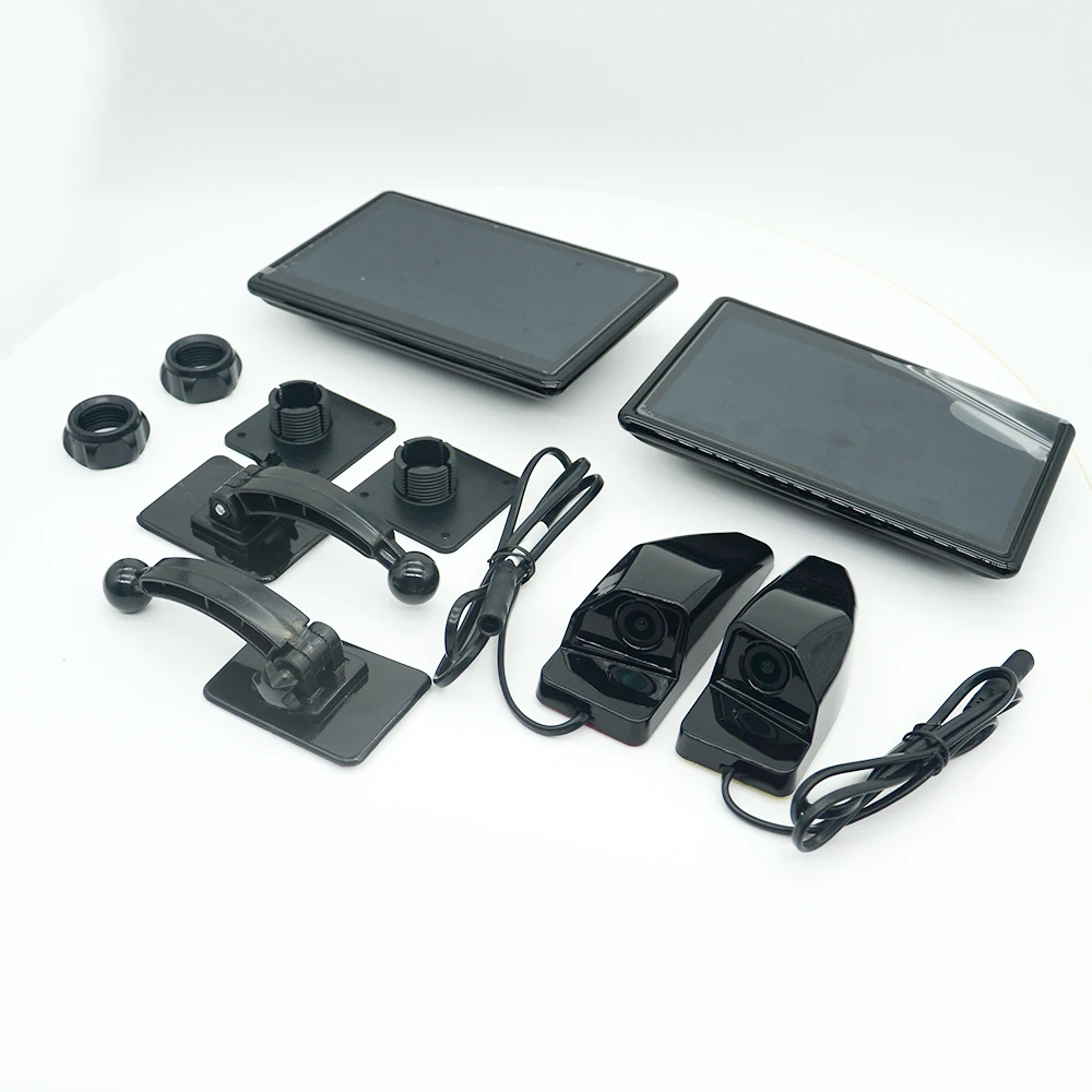 For Toyota Digital Rear View Mirror LCD Screen HD Side Camera Driving Assist