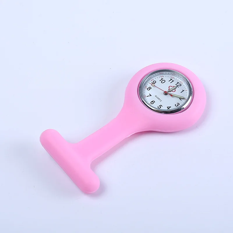 Multi colors silicone nurse watch for hospital Pocket watches for gifts in stock wholesale watch for nurse
