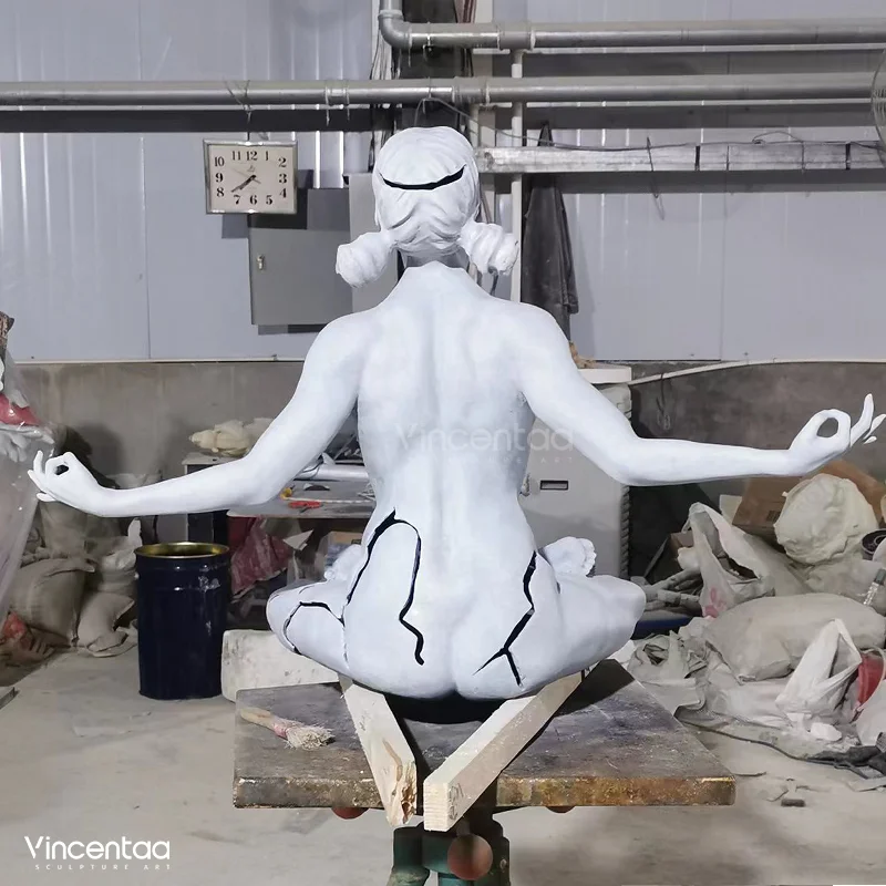 Vincentaa Bronze sculpture Statue Woman Garden Sculpture Outdoor Public Art Sculpture Supplier