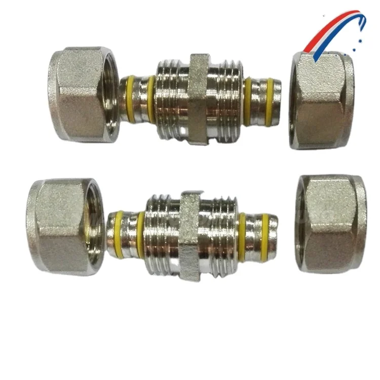 TUBOMART OEM соединительные фитинги латунные компрессионные для многослойных водопроводных труб pex-al-pex