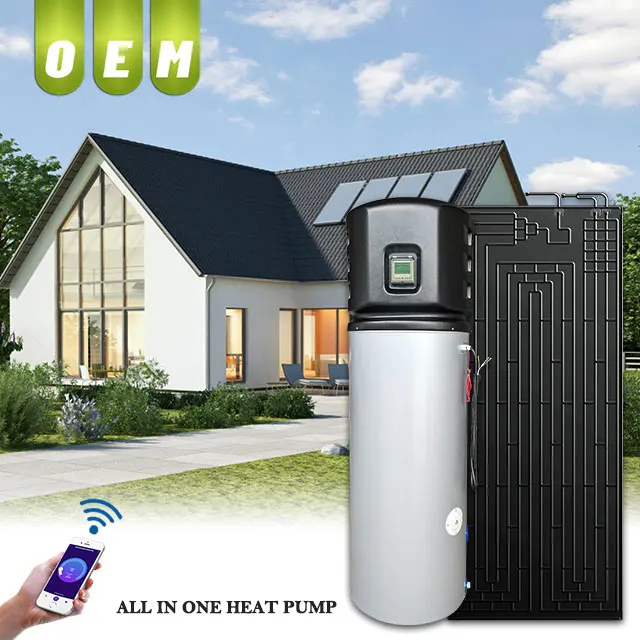 All In One Air Source Heat Pump 200L 300L Household  Residential All In One Air Source Heat Pump Water Heater