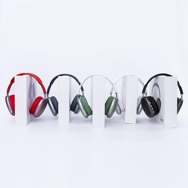 Factory Price P9 Max Earphones Wireless BT Headphones Subwoofer With Microphone Handfree Gaming Headset Noise Canceling Bass