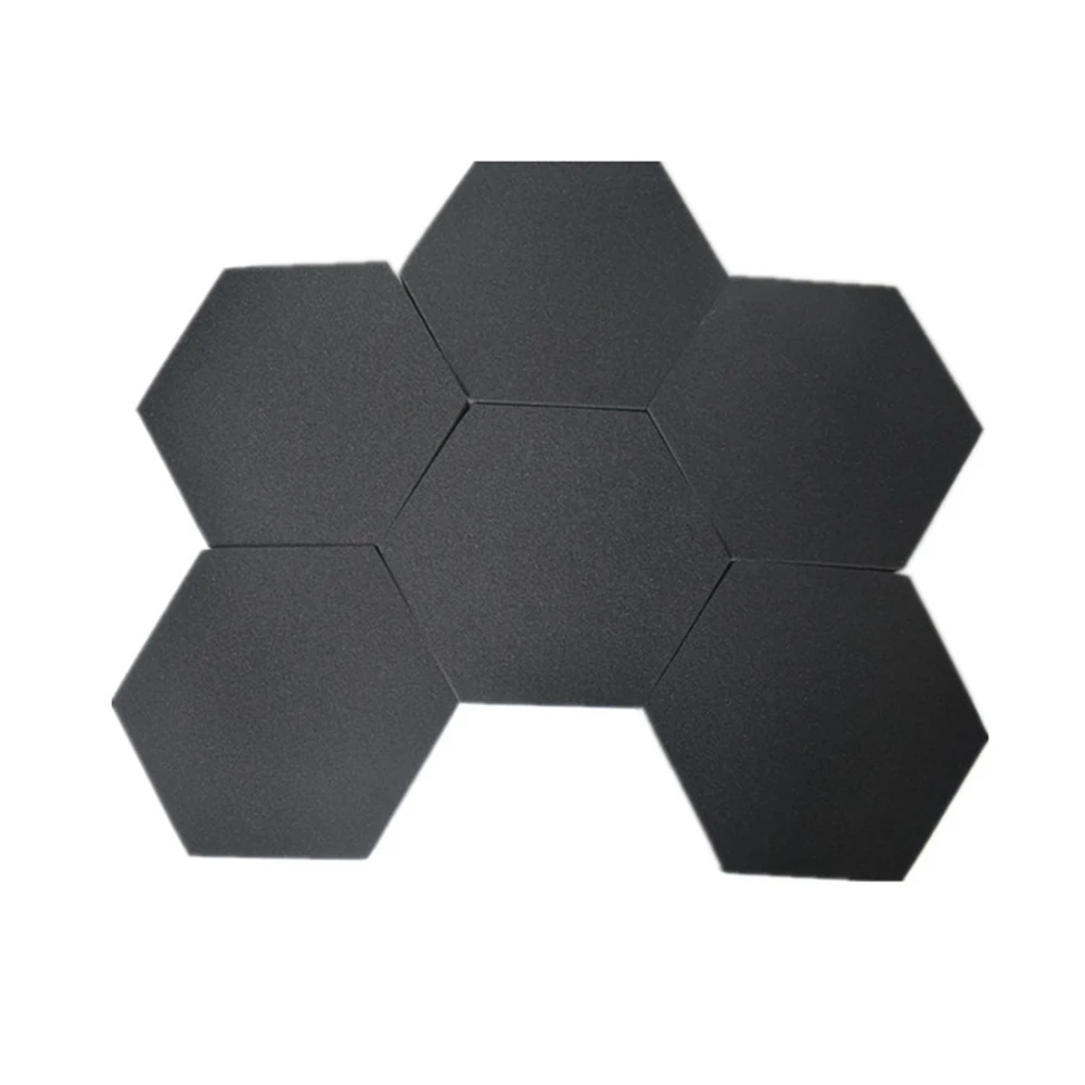 Customized Acoustic Self Adhesive Foam Isolation Hexagonal Shape 1Cm