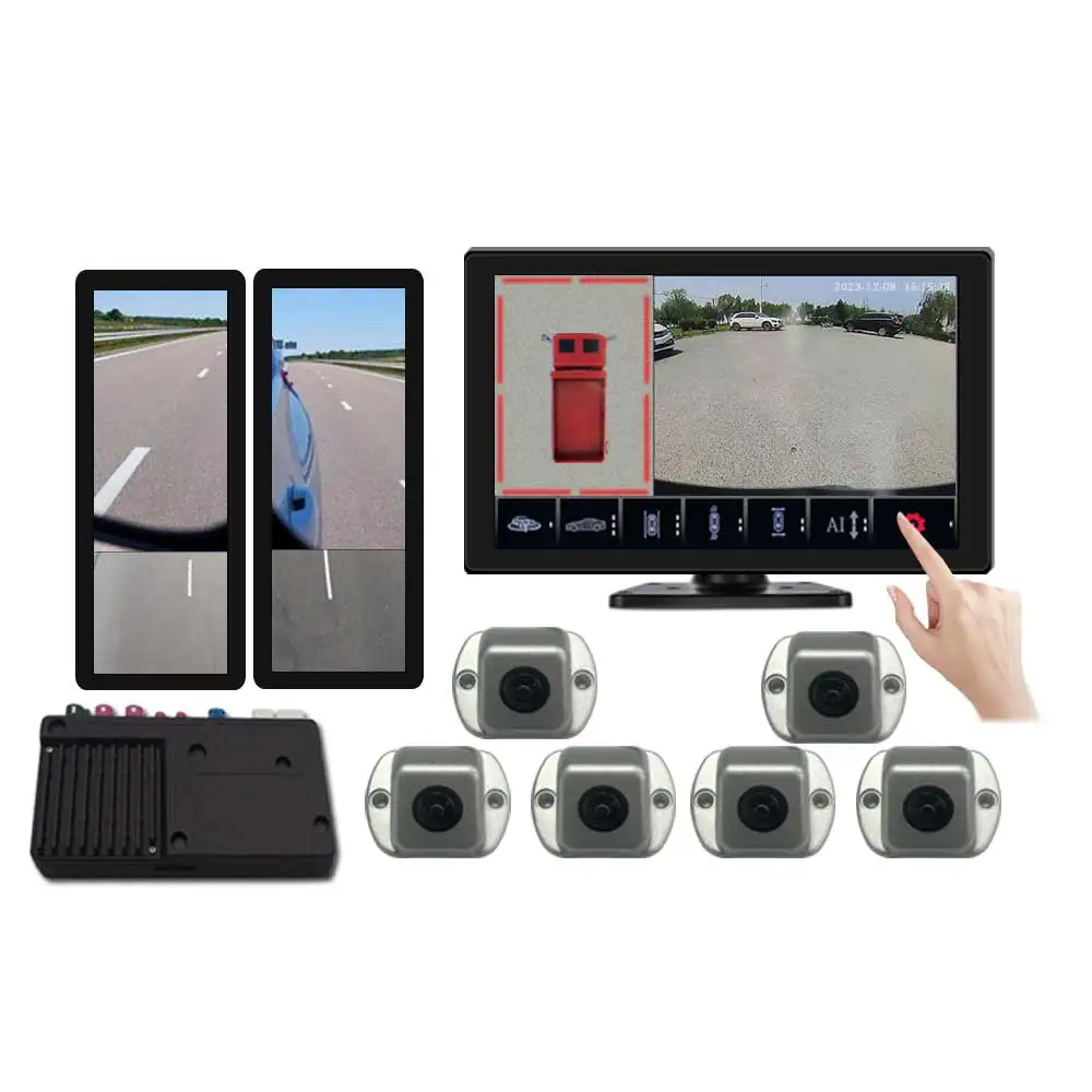 360 Surround View Car Camera Panorama Left and Right Front and Back Suitable for Car 360 Panoramic System