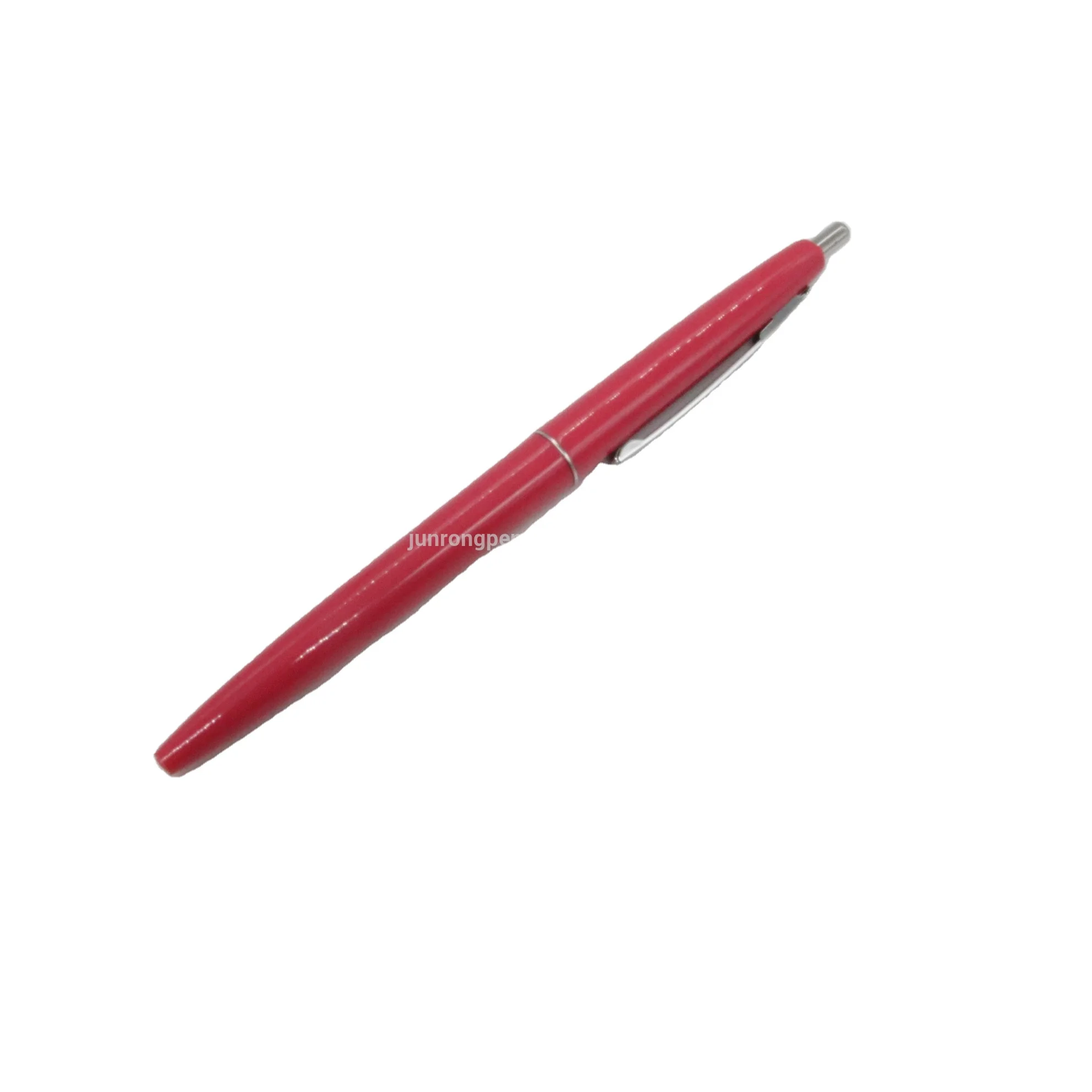 JR Plastic 13 cm  hotel pens small pens logo ball pen refill 1.0 mm black or blue ink color  printing customized logo