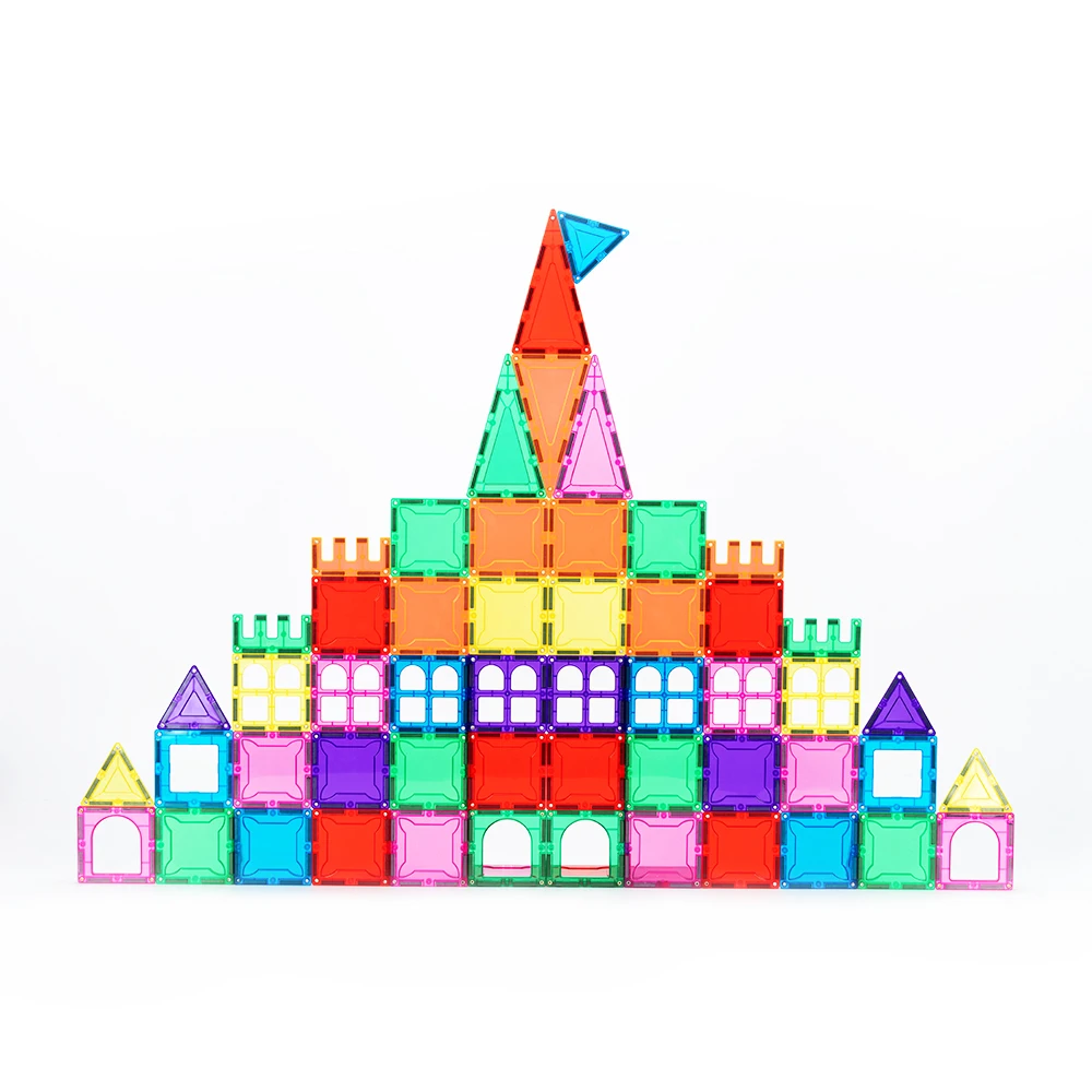 magnetic bricks Magnetic building block toy 100 pcs preschool toy building block supplier new STEM toys