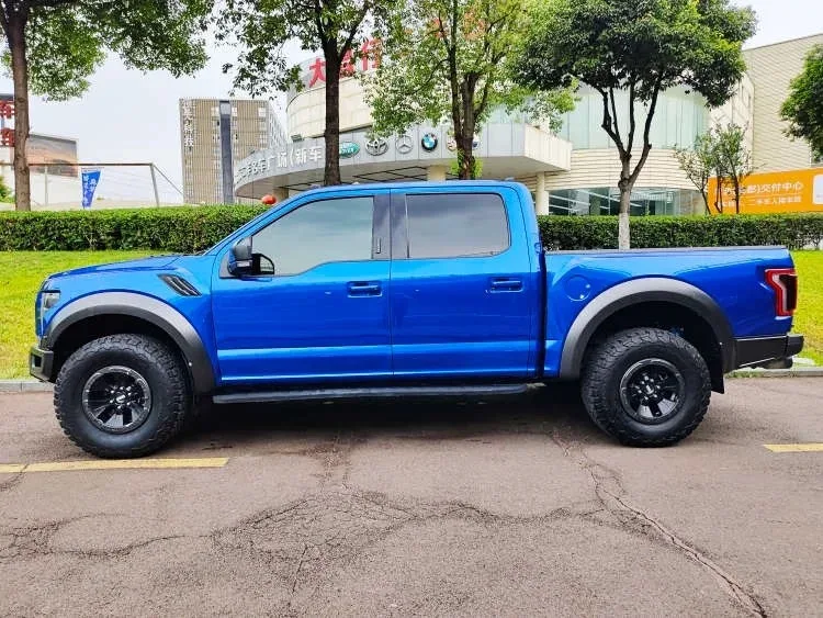 Используется полноразмерный пикап Ford F-150 Raptor 2017 3 5 т аккуратно использованные бензиновые автомобили дешевая цена Высокопроизводительные пикапы F150