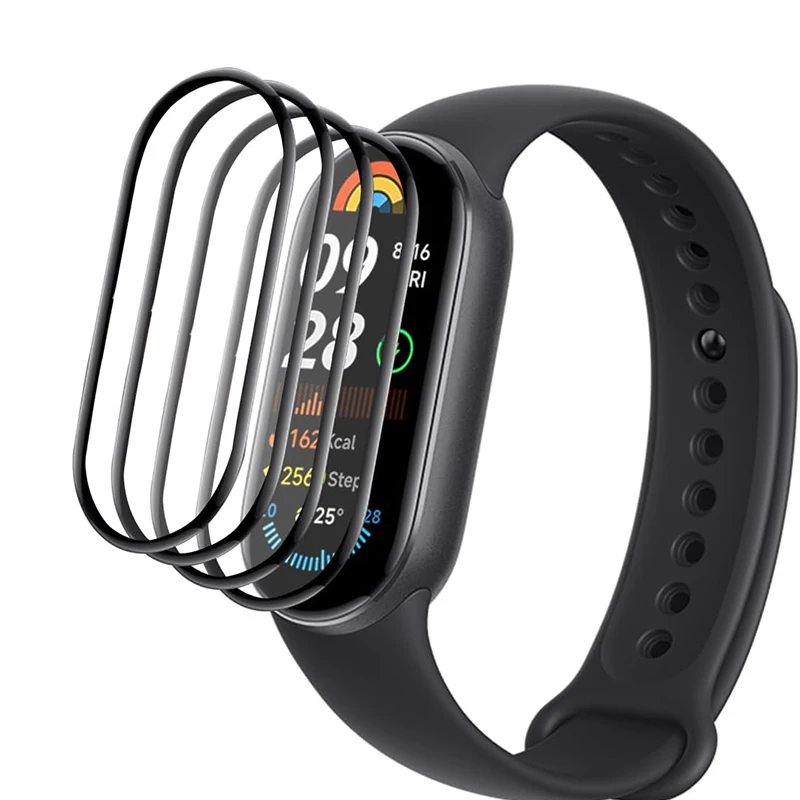 Screen Protector Film for Xiaomi Mi Band 9 NFC Full Cover HD Clear Screen Protector for Xiaomi Mi Band 9 Accessories
