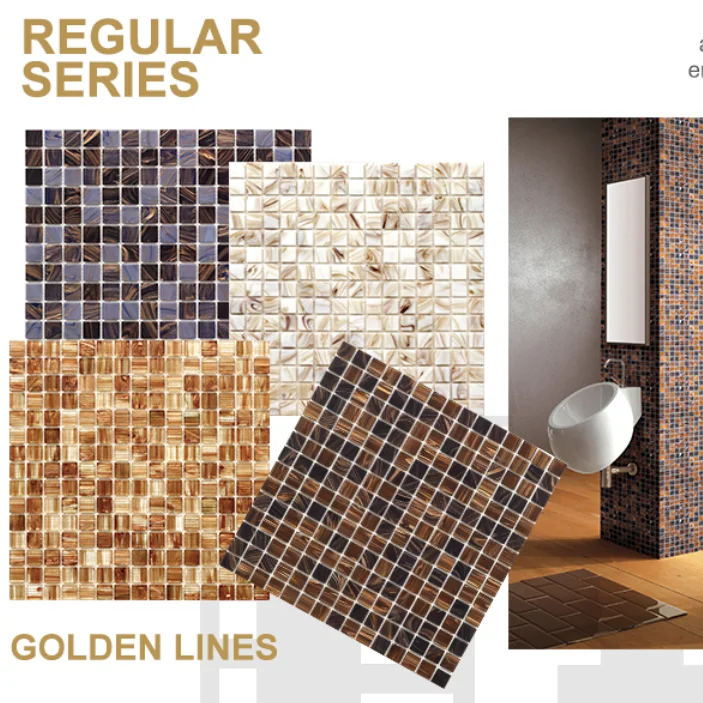 Professional mosaic for swimming pool mosaic for hotel project swimming pool mosaic tiles