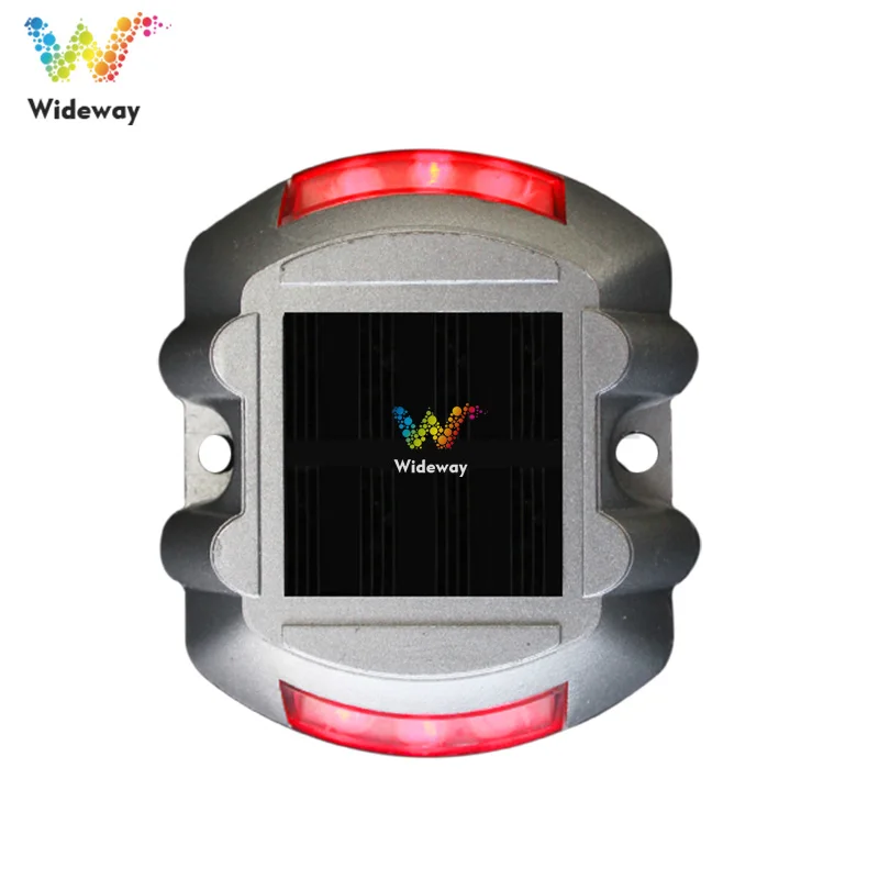 CE approved White LED landscape light aluminum solar road stud