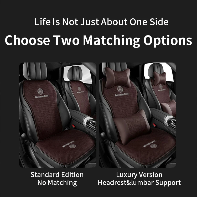 Car Interior Accessories Car Seat Covers Luxury Universal Fit Full Set Auto Leather for Mercedes Benz Polyester Seat Cushion