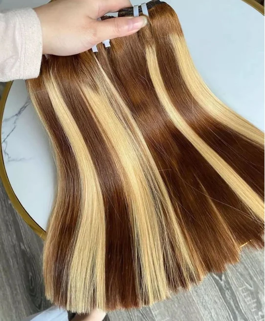 Factory Seller Large Stock Top Quality Virgin Hair 100 Remy Human Double Drawn Tape Hair Extensions
