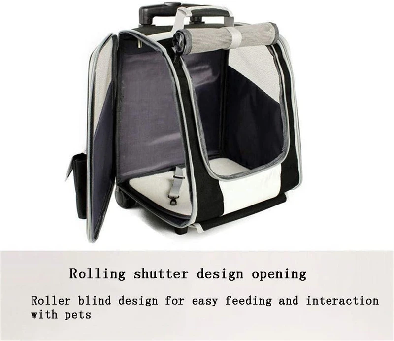 The Best Sustainable Polyester+Aluminium Backpack Pet Travel Bag for