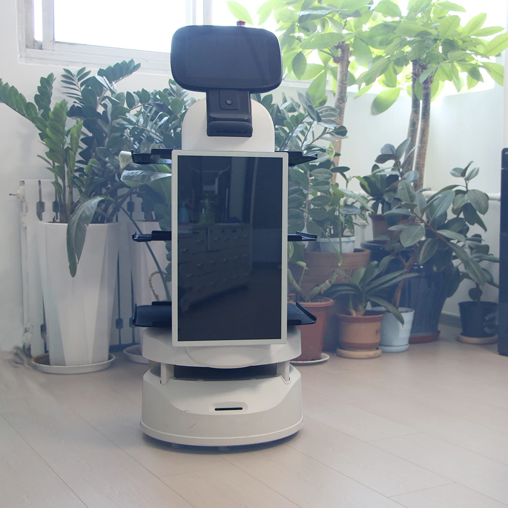 Китай большой завод хорошая цена swgway food robot cafe shop Добро пожаловать и приемная индустрия роботов в Китае