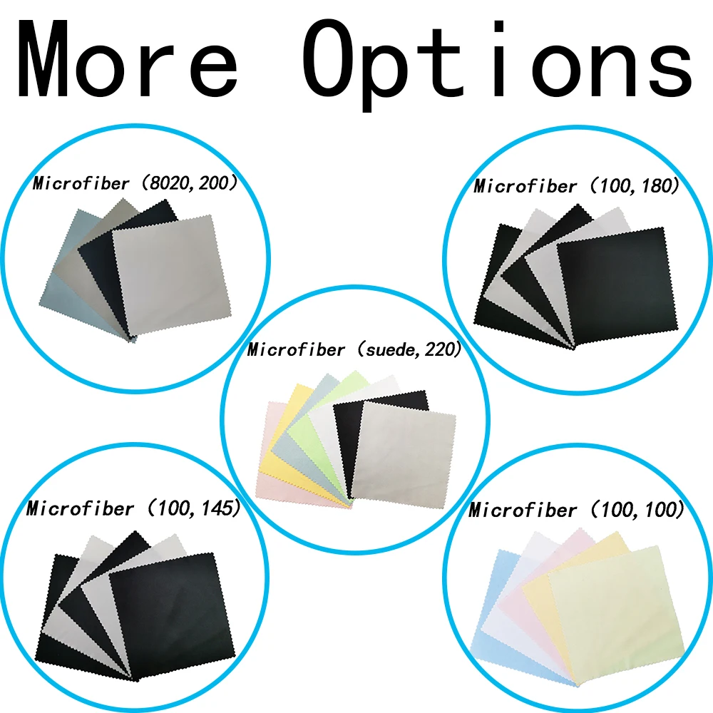 Салфетка из микрофибры для протирания очков, с принтом логотипа на заказ