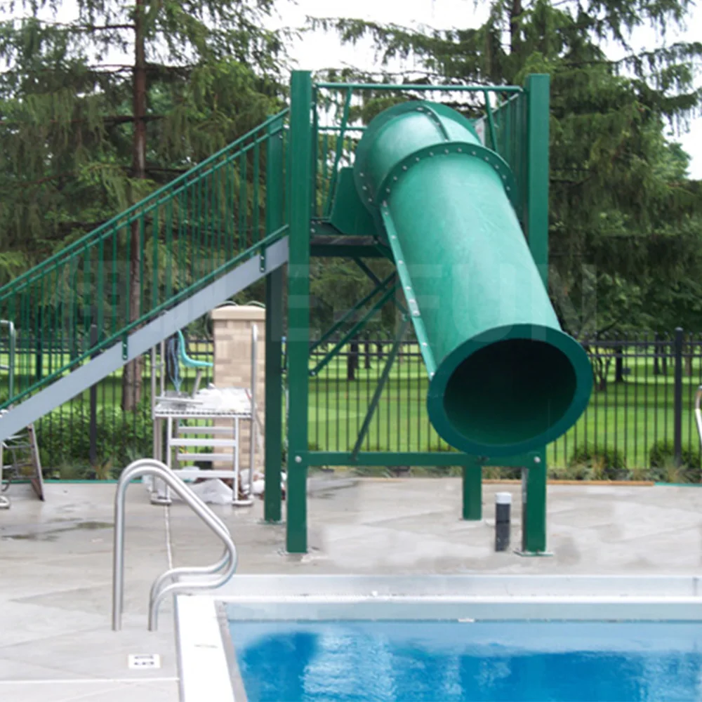 Professional  Factory China Waterfall Slide/ Kids Fiberglass Pool Slide