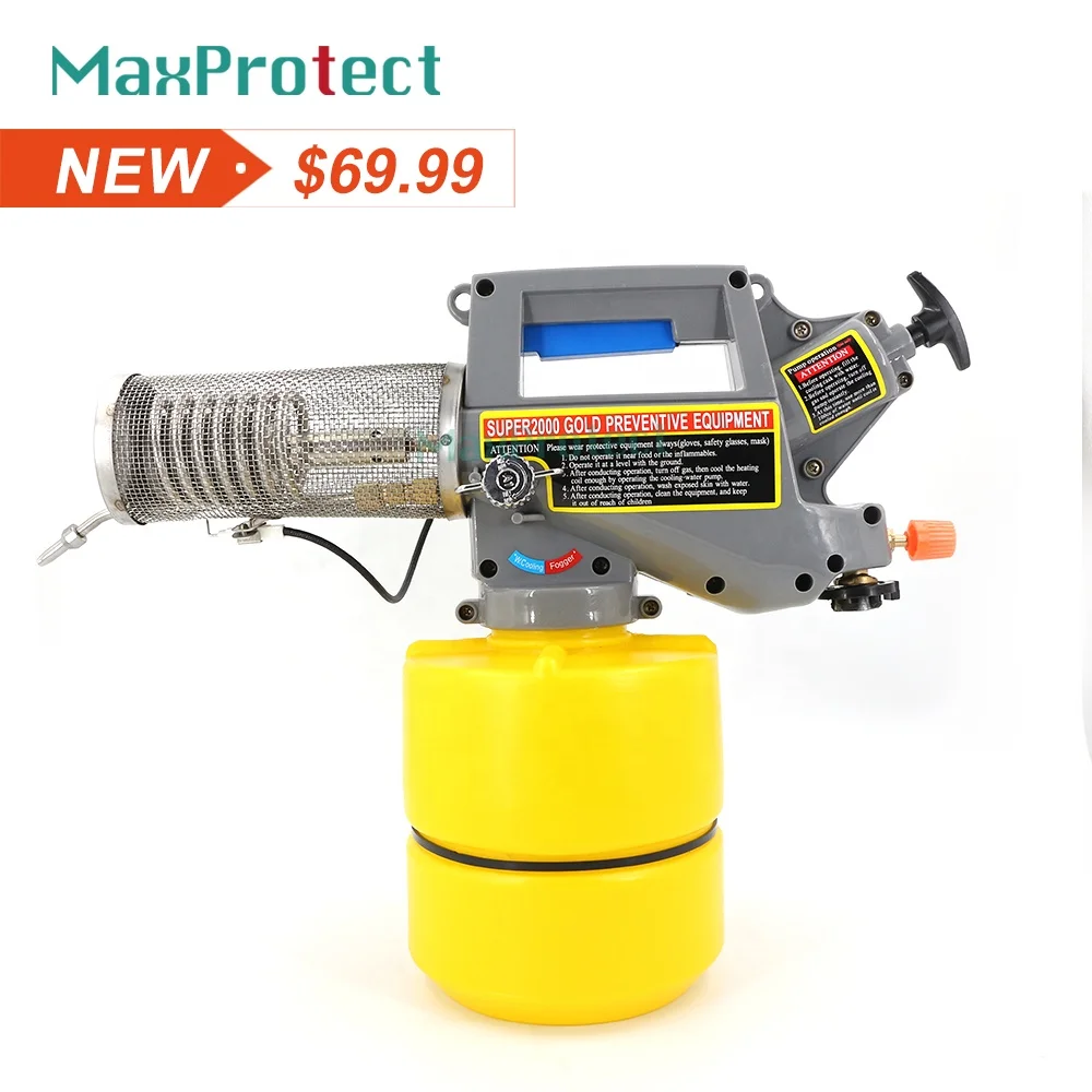 
Mini Portable Handheld Disinfectant Automatic Thermal Fogging Smoke Machine 